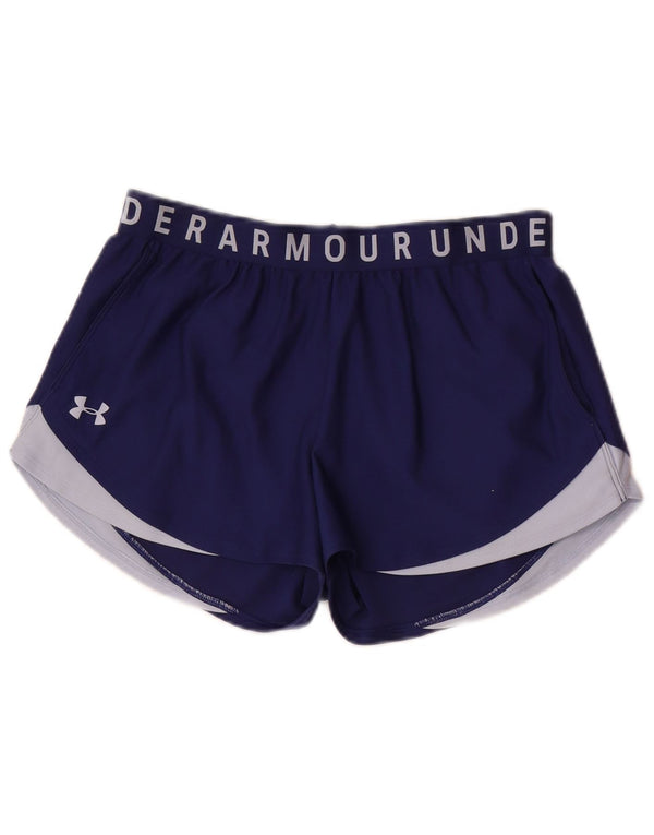 Pantaloncini sportivi grafici da donna Under Armour UK 14 Sport blu medio