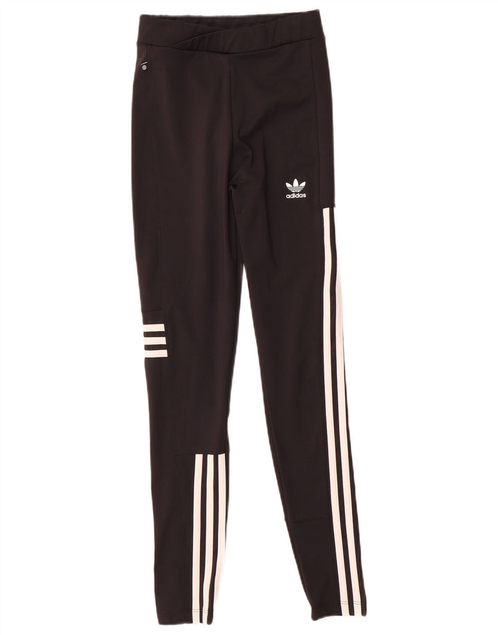 Leggings Adidas da donna UK 4/6 XS poliestere nero