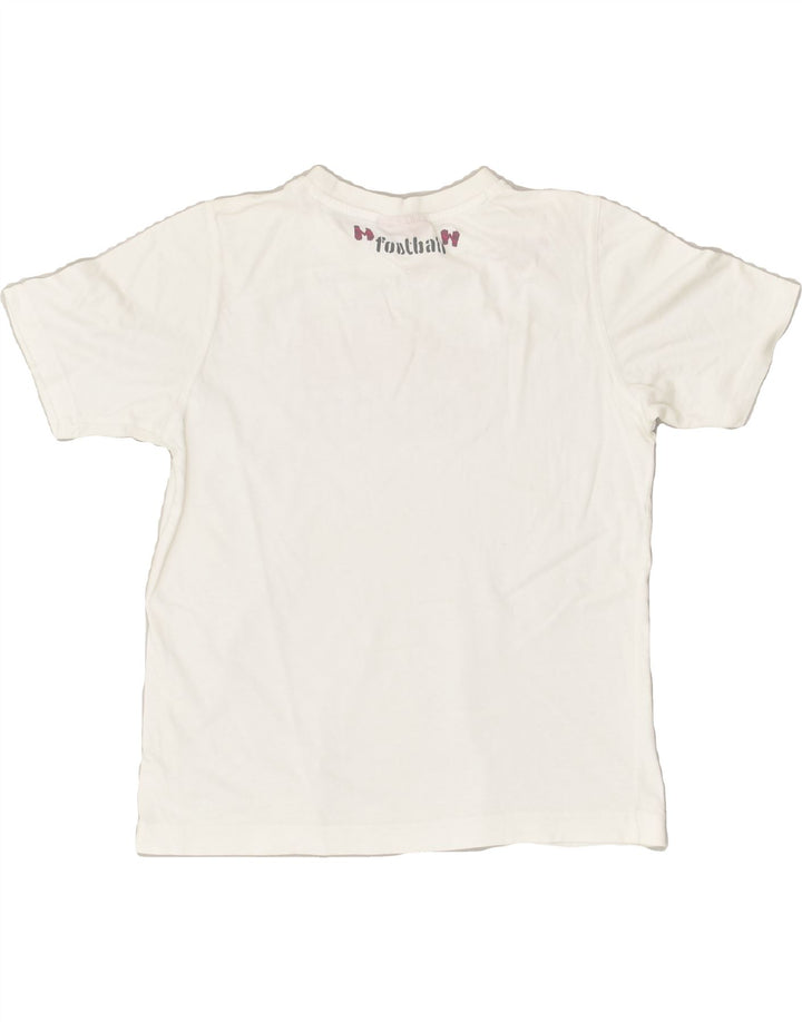 PUMA Girls Graphic T-Shirt Top 11-12 Years White | Vintage Puma | Thrift | Second-Hand Puma | Used Clothing | Messina Hembry 