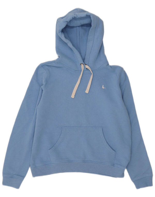 Maglione con cappuccio da donna Jack Wills UK 12 Cotone blu medio