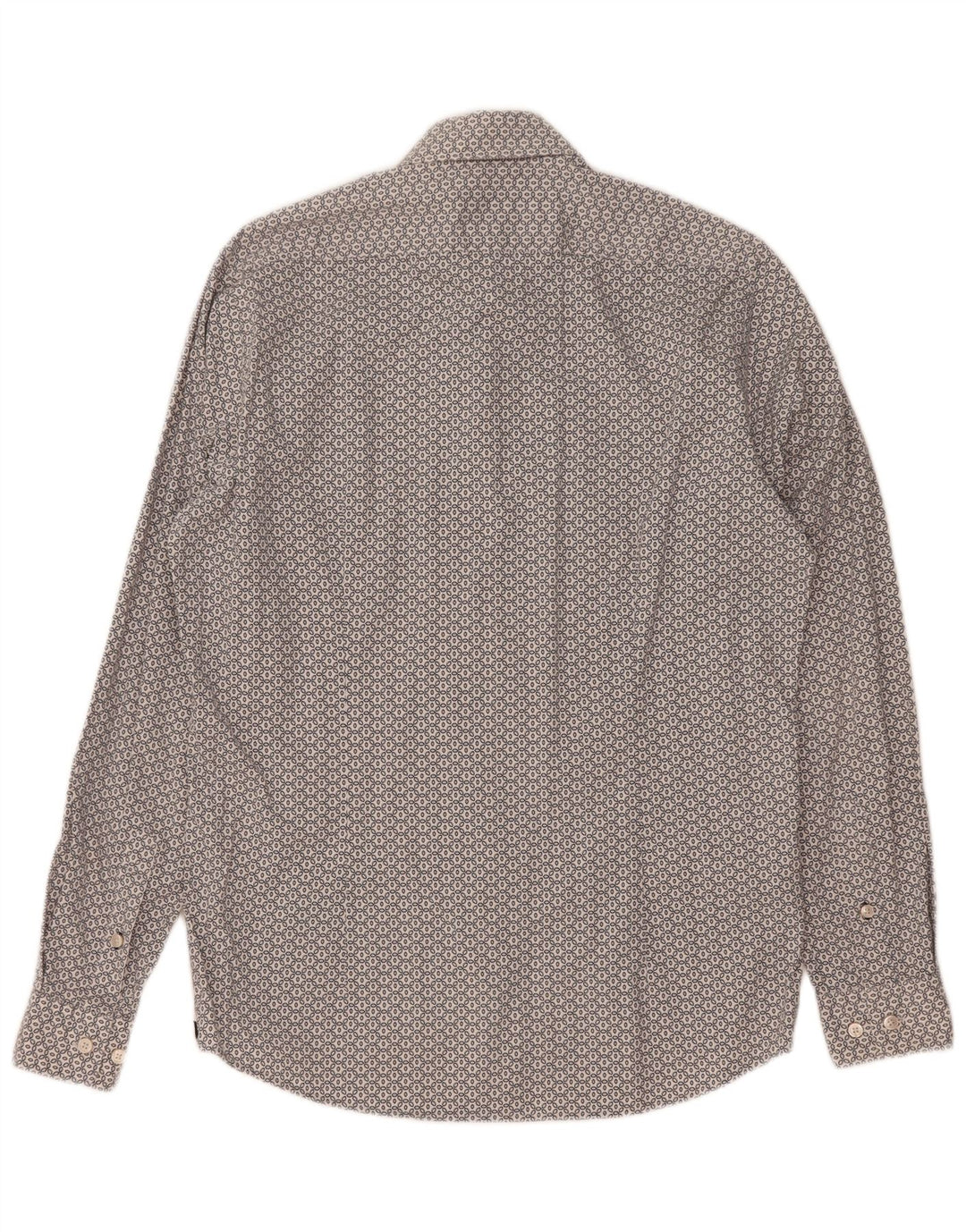 Camicia Hugo Boss da uomo vestibilità regolare piccola in cotone floreale bianco