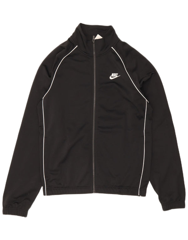 Giacca da ginnastica da uomo Nike Small nera in poliestere