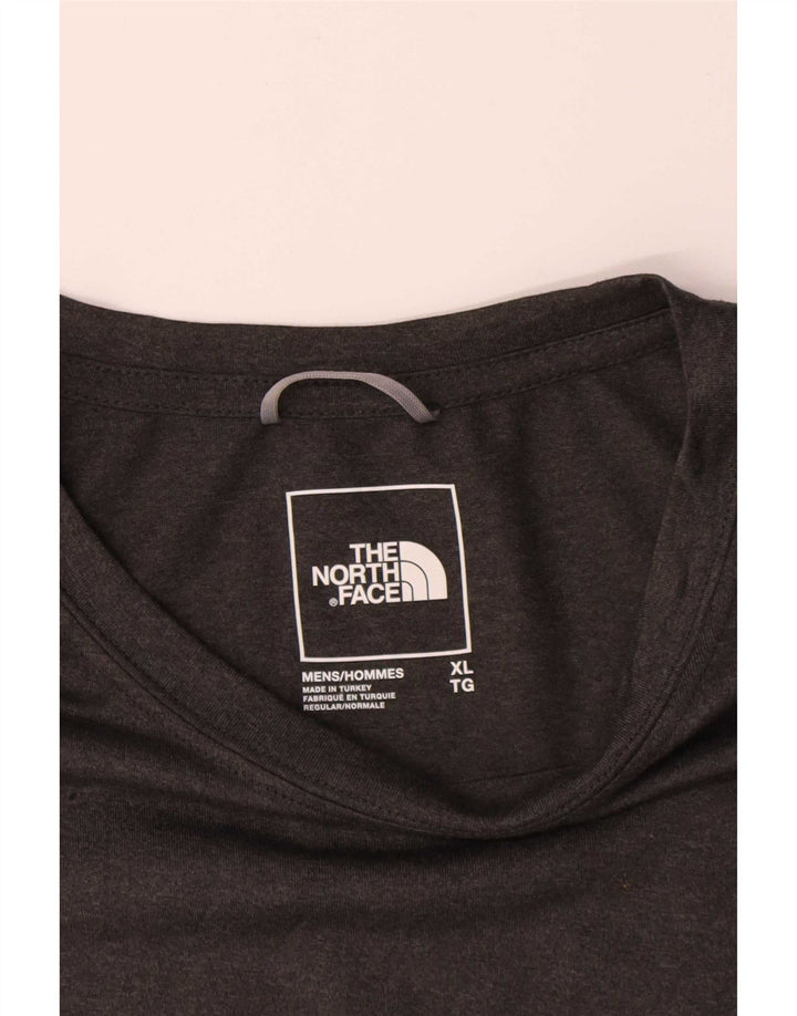 T-shirt da uomo The North Face Top XL poliestere grigio