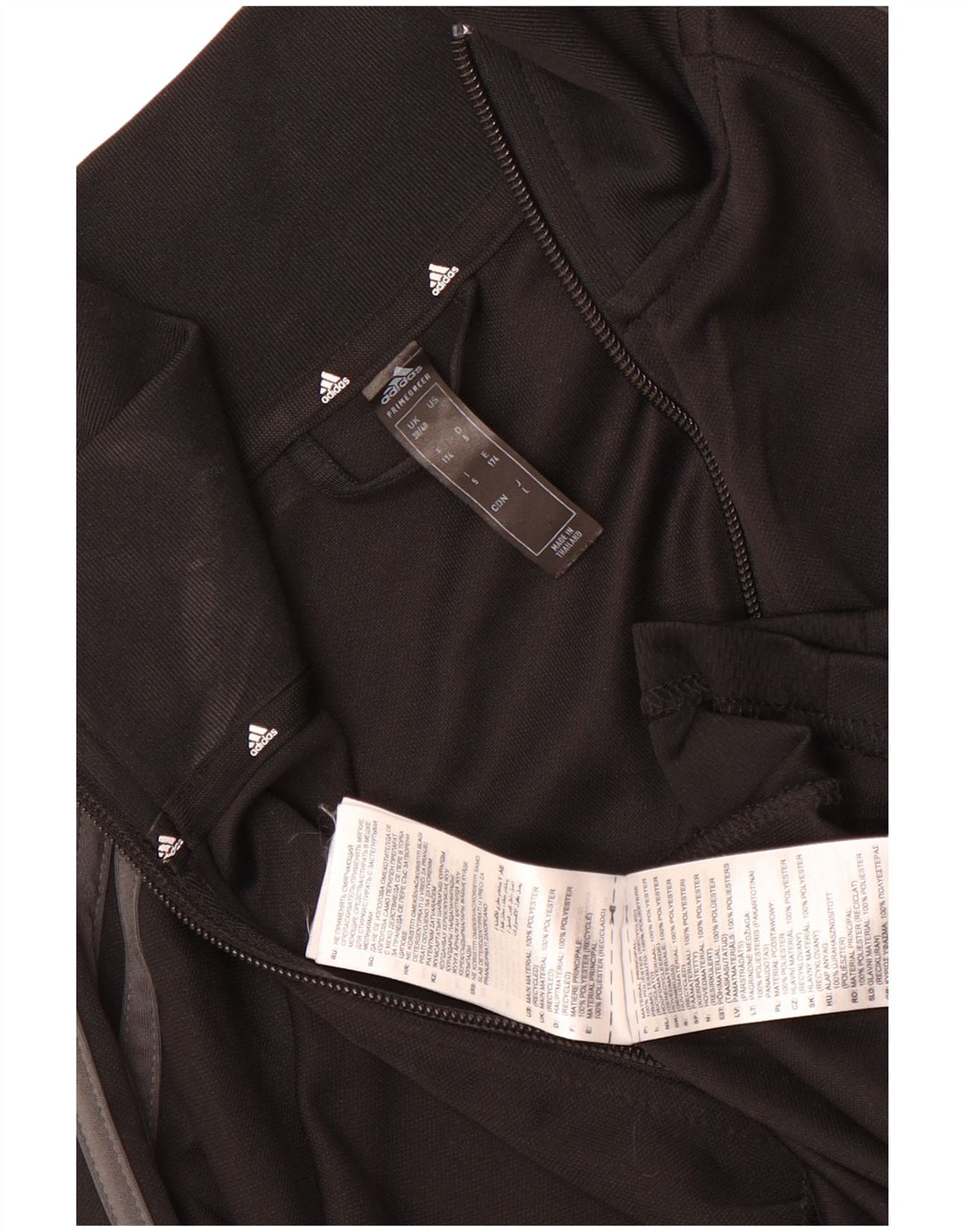 Giacca da tuta da uomo Adidas Aeroready UK 38/40 Medium Nero Poliestere