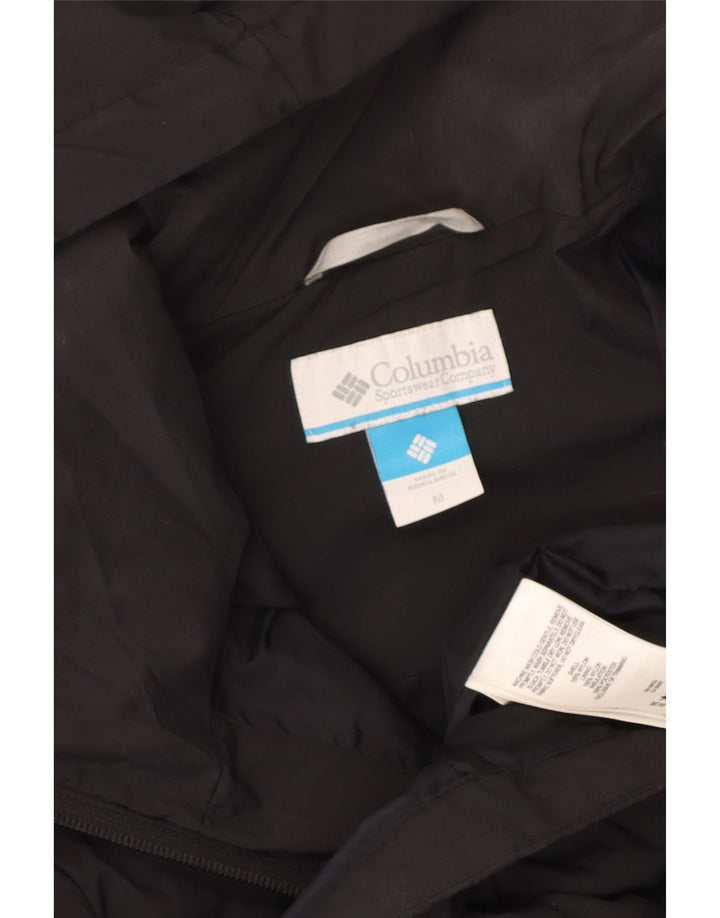 Cappotto imbottito con cappuccio da donna Columbia UK 12 nylon nero medio
