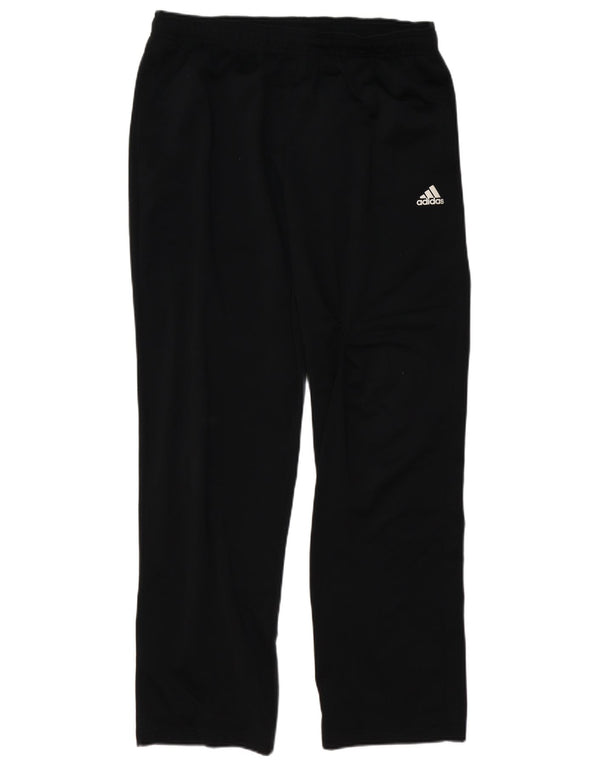 Pantaloni da tuta da uomo Adidas UK 46/48 XL Poliestere nero