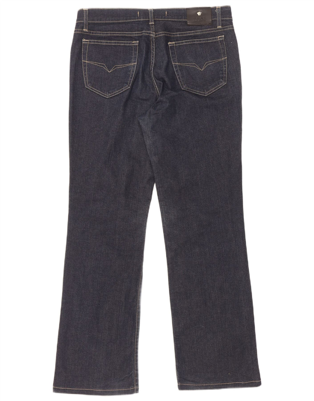 Versace Jeans dritti da uomo Ittierre W34 L30 cotone blu navy
