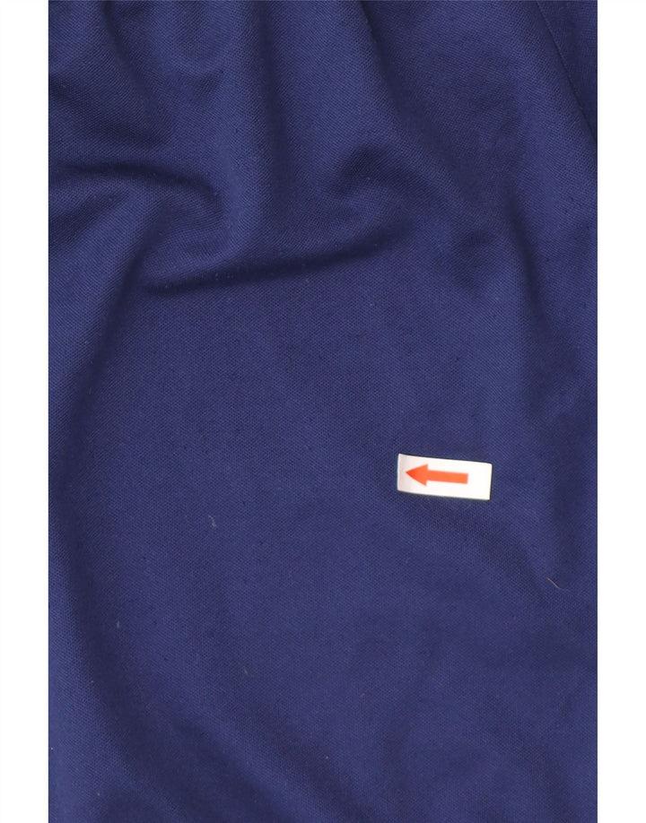 Pantaloncini sportivi Adidas Climalite da uomo di grandi dimensioni in poliestere blu navy