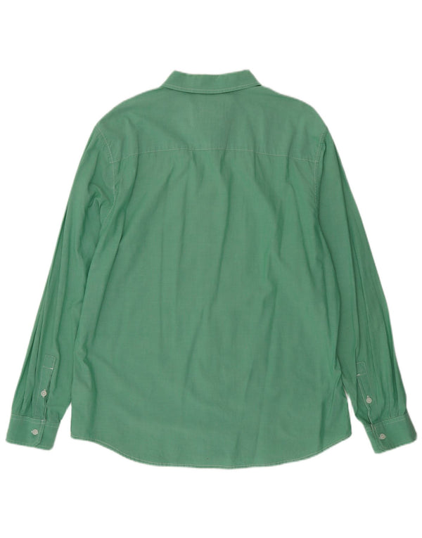 Camicia Wrangler da uomo vestibilità regolare XL in cotone verde