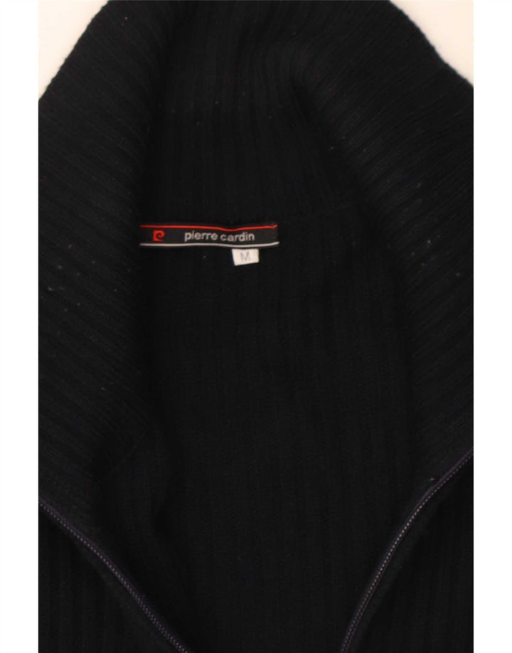 Maglione cardigan da uomo Pierre Cardin blu navy medio