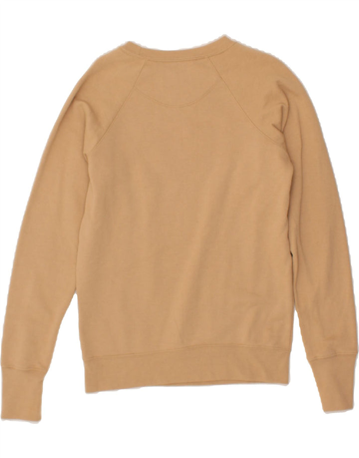 CHAMPION Mens Sweatshirt Jumper Small Beige Polyester Vintage Champion and Second-Hand Champion from Messina Hembry 