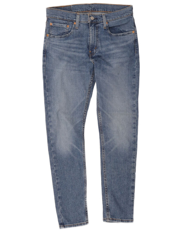 Jeans skinny affusolati da uomo Levi's W32 L30 in cotone blu