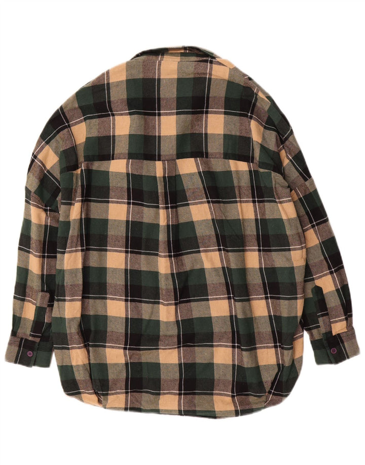 FRENCH CONNECTION Womens Flannel Shirt Dress UK 10 Small Multicoloured