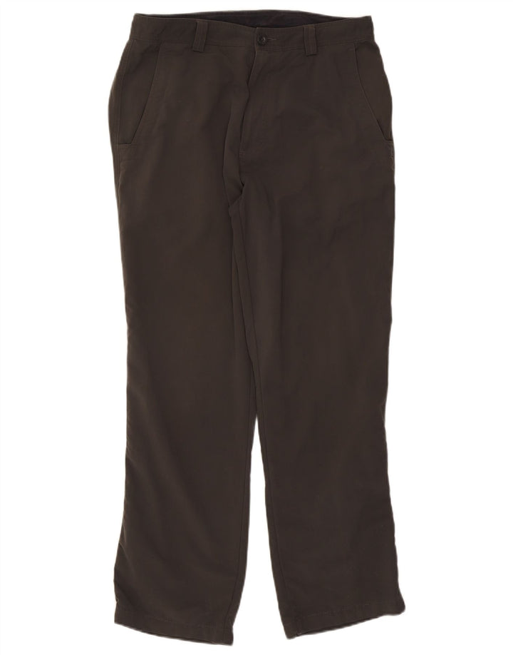 Pantaloni chino dritti da uomo Rohan W34 L29 poliestere kaki