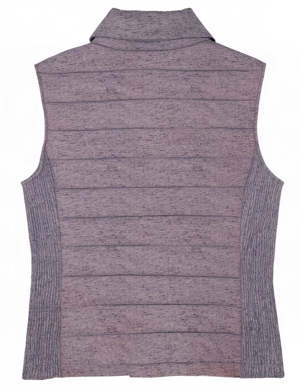 Gilet imbottito da donna Superdry UK 14 Poliestere chiazzato blu medio