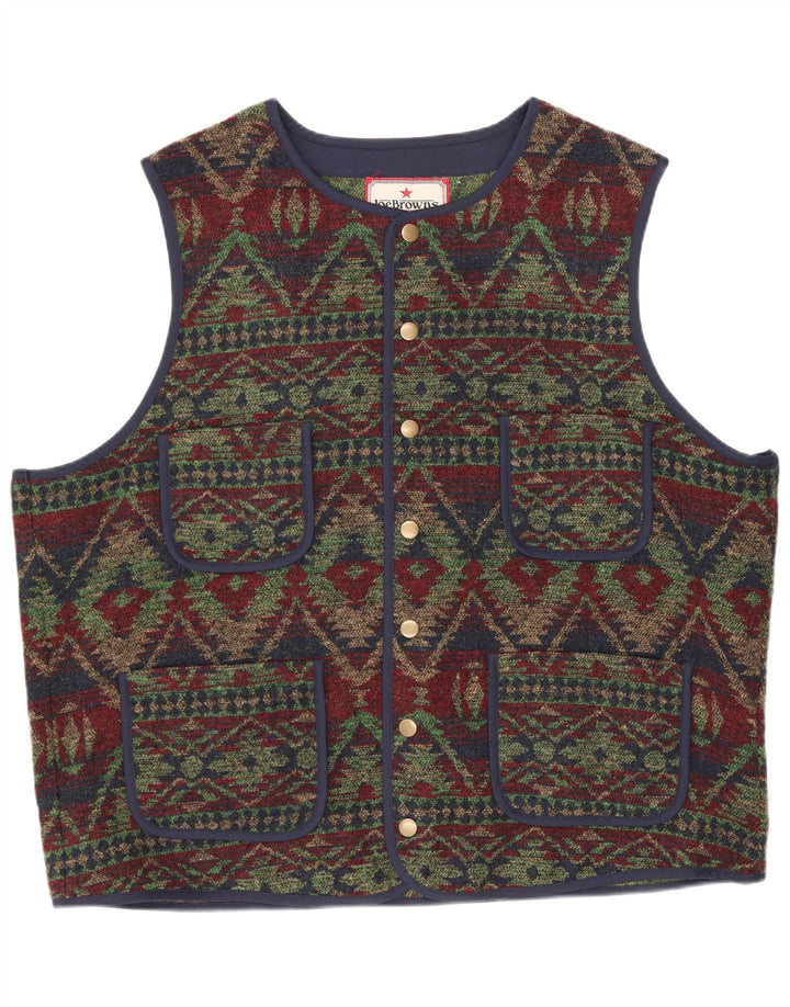 JOE BROWNS Gilet da uomo XL multicolore Fair Isle