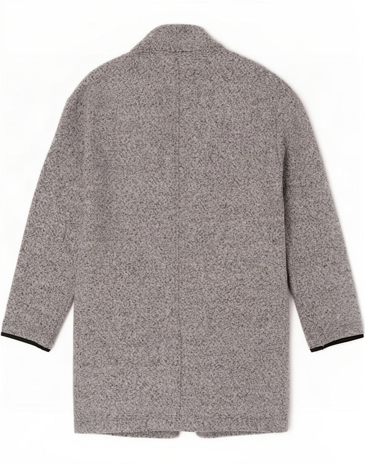 Soprabito da donna Marks & Spencer UK 8 piccolo poliestere screziato grigio