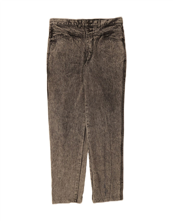 VINTAGE Mens Slim Jeans IT 50 Large W32 L30 Grey Cotton Vintage Vintage and Second-Hand Vintage from Messina Hembry 