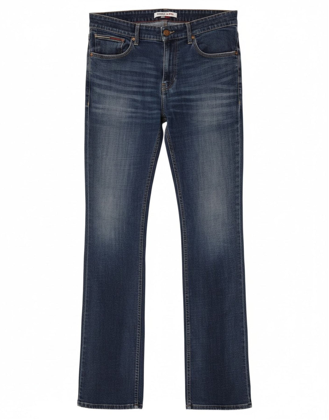 Jeans bootcut da uomo Tommy Hilfiger W32 L36 Blu