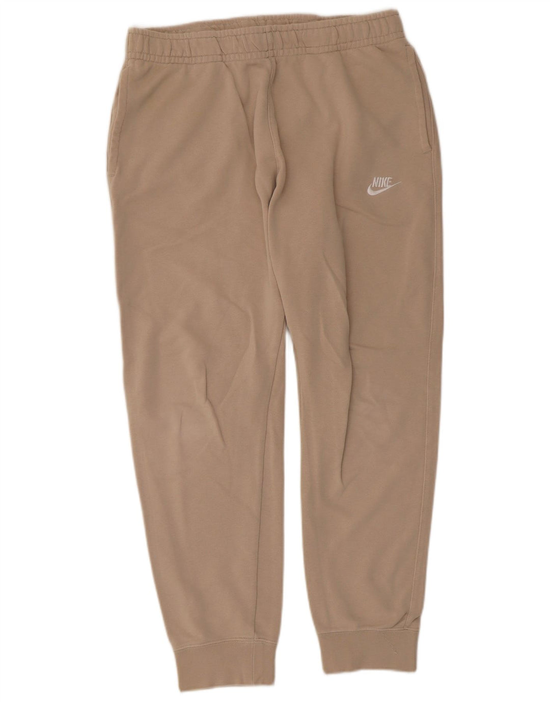 Pantaloni da tuta da uomo Nike Joggers grandi in cotone beige