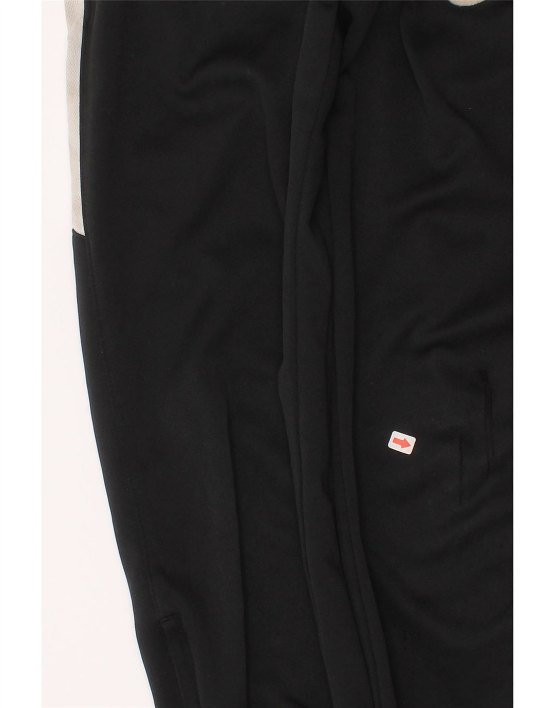 Pantaloni della tuta da ragazzo Nike 6-7 anni Large Nero Colourblock Poliestere