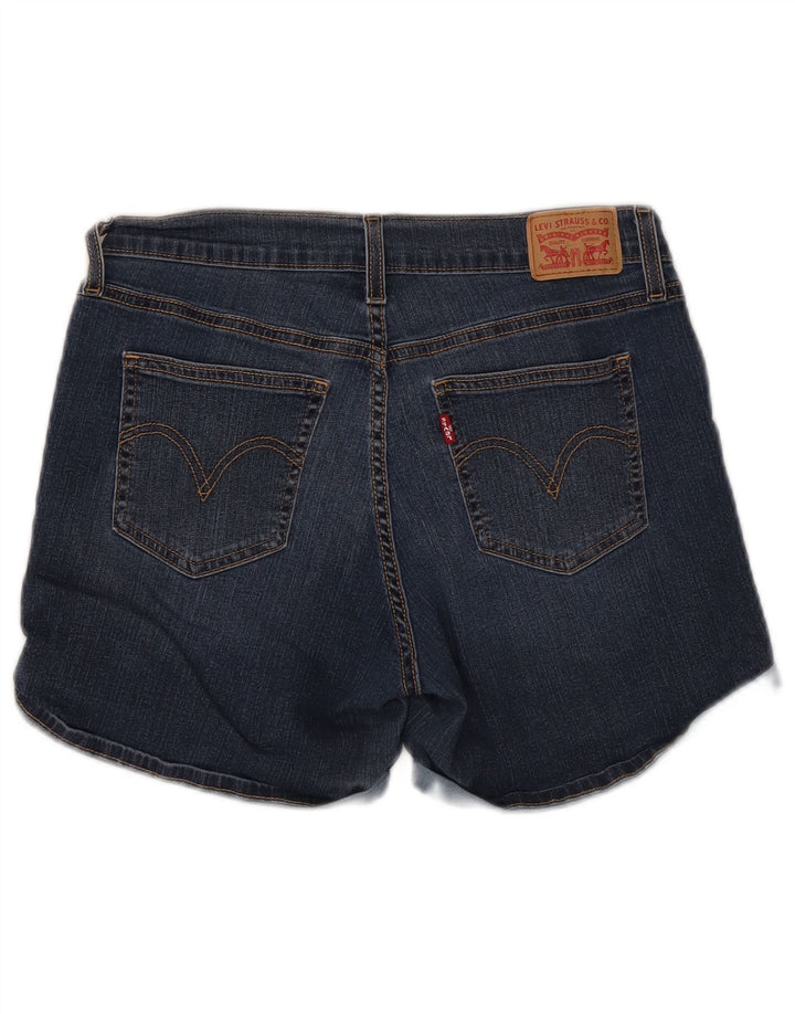 Pantaloncini di jeans da donna Levi's W30 cotone blu medio