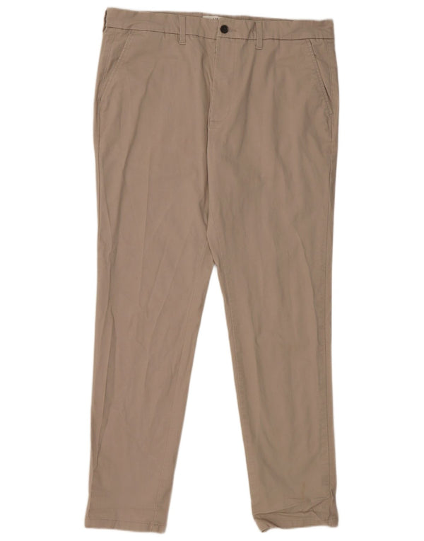 Pantaloni chino slim fit da donna Marks & Spencer W38 L31 cotone beige