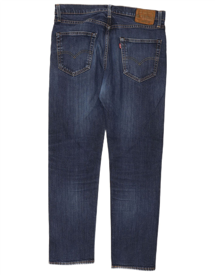 Levi's Uomo 502 Jeans affusolati W34 L29 Cotone blu navy