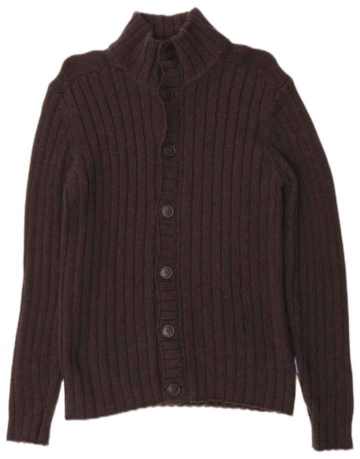 Maglione cardigan da uomo North Sails grande in lana nera