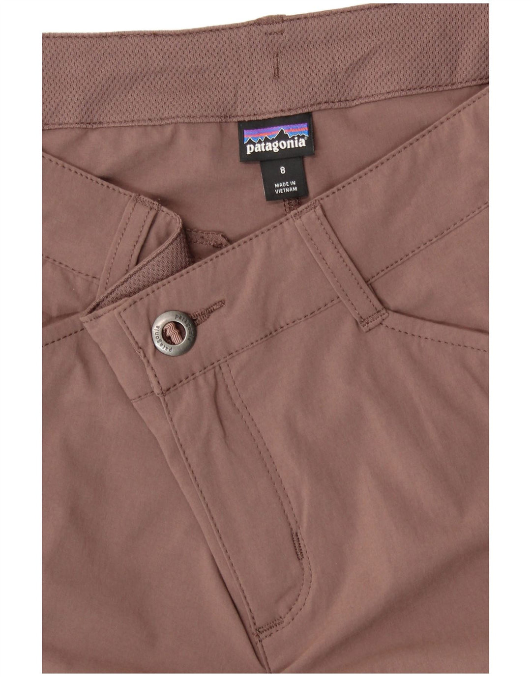 Pantaloni cargo da donna Patagonia US 8 Medium W30 L29 Marrone Poliammide