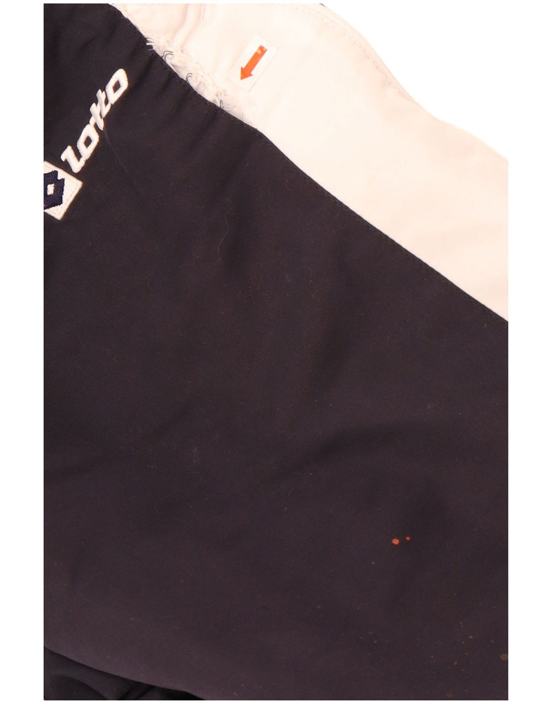 Pantaloni da tuta da uomo Lotto Large in poliestere color block blu navy