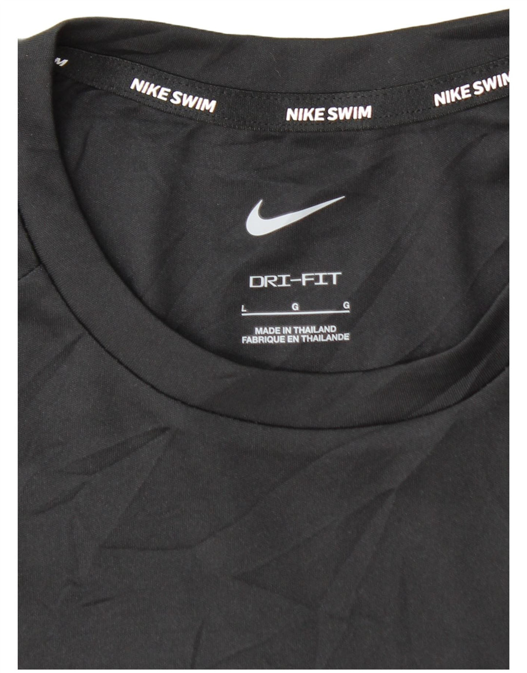 NIKE Top Dri Fit da uomo a maniche lunghe, grande, nero