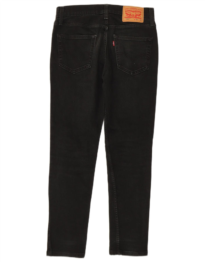 Jeans Levi's Uomo 511 Slim W30 L29 Cotone Nero