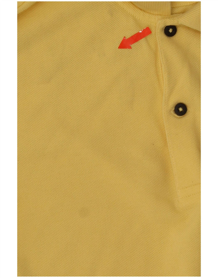 Polo Uomo Massimo Dutti in cotone Giallo Medio