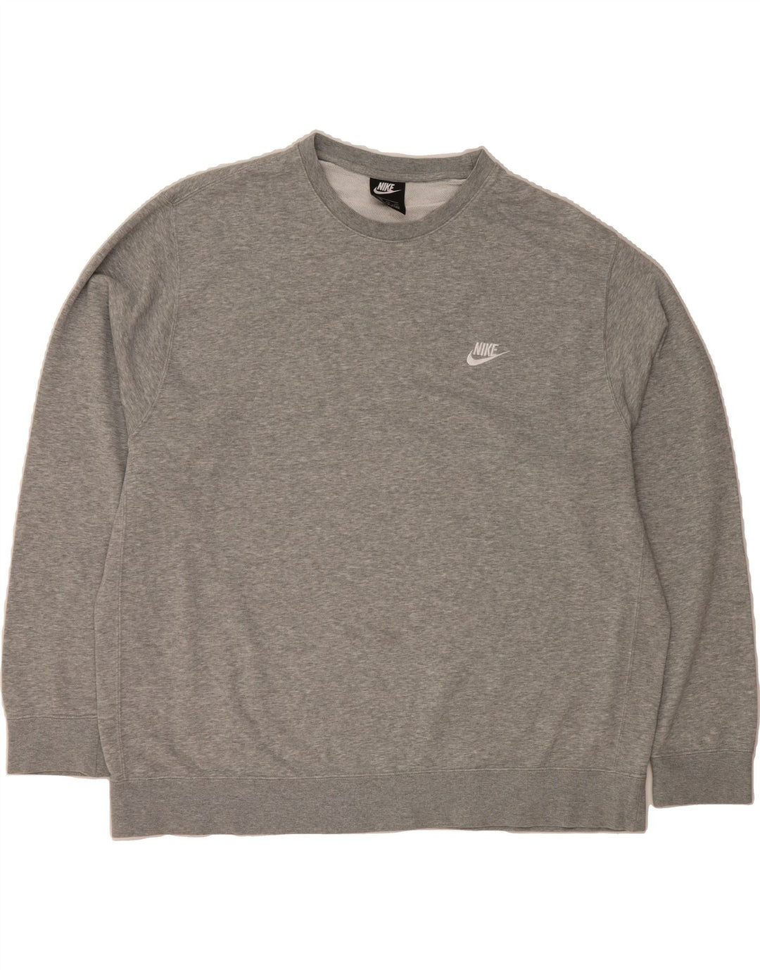 NIKE Mens Sweatshirt Jumper 2XL Grey Cotton Vintage Nike and Second-Hand Nike from Messina Hembry 