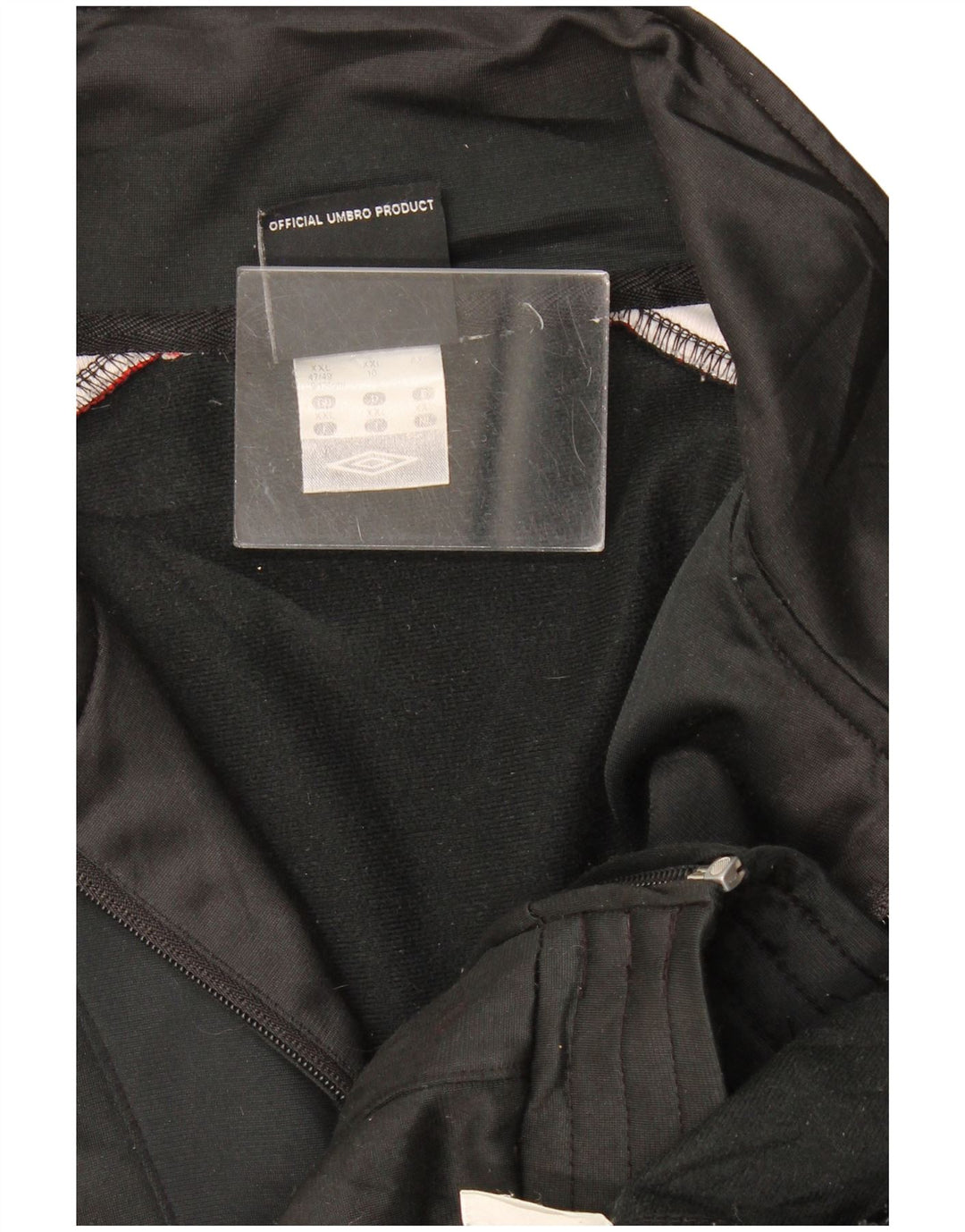 Giacca da tuta da uomo Umbro UK 47/49 2XL Nero Colourblock