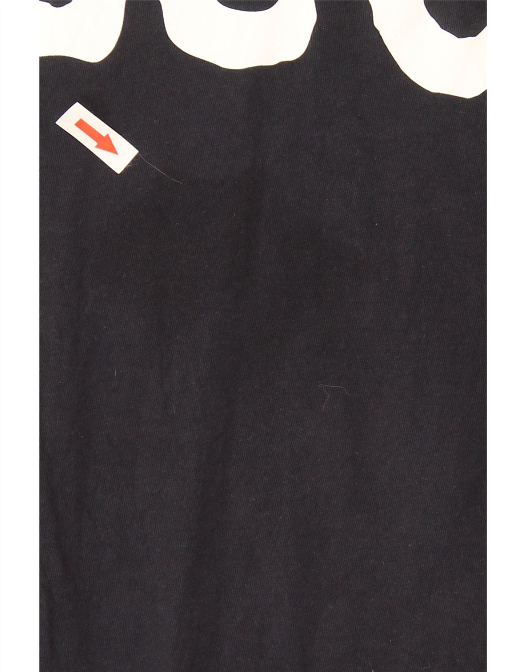 T-shirt grafica da uomo Lee Top grande in cotone blu navy