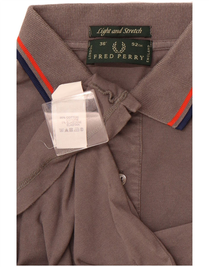 Polo Uomo FRED PERRY Piccola in Cotone Grigio