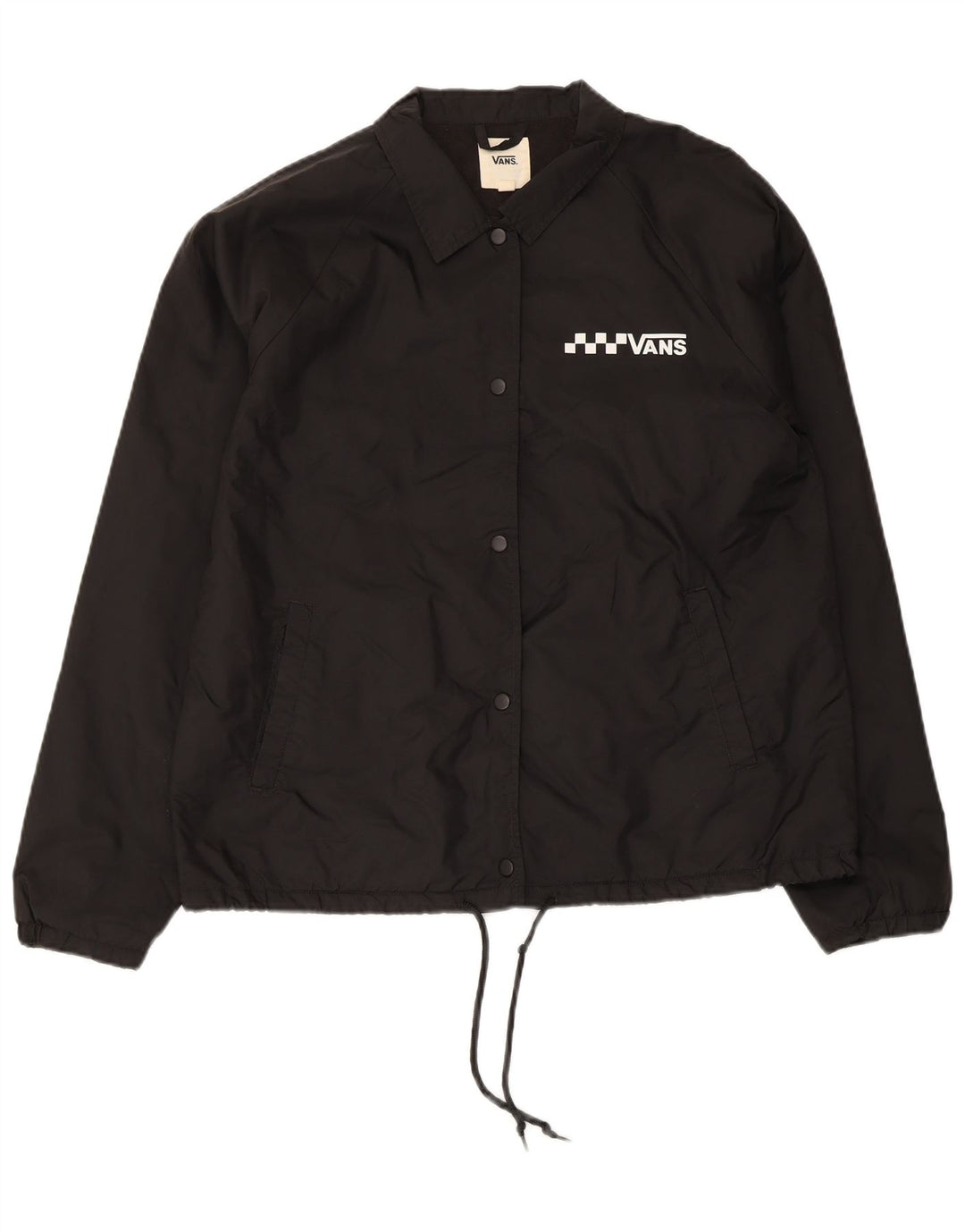 Giacca antipioggia da donna Vans UK 16 grande nylon nero