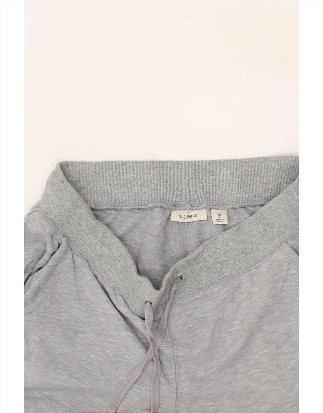 L.L.BEAN Womens Tracksuit Trousers Joggers UK 14 Medium  Grey Polyester Vintage L.L.Bean and Second-Hand L.L.Bean from Messina Hembry 