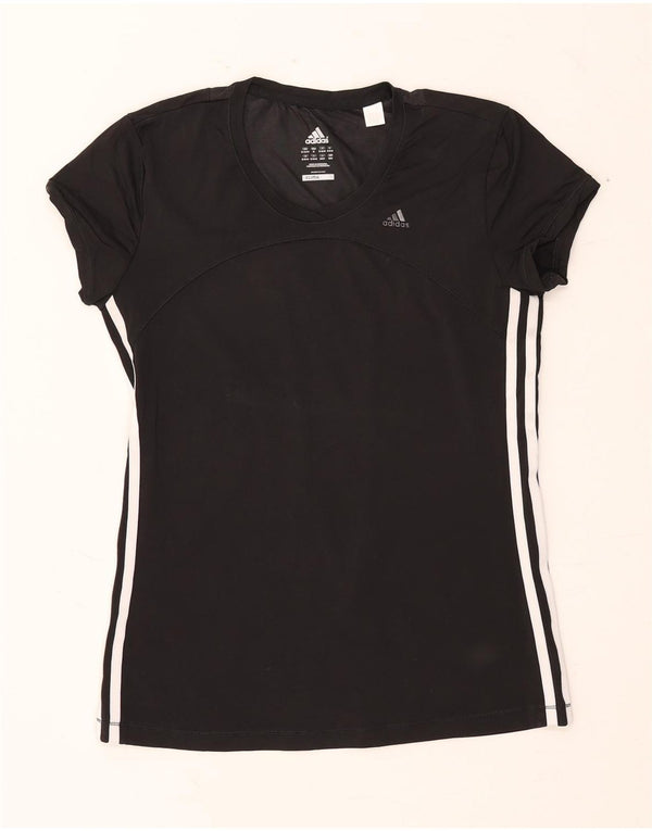 T-shirt ADIDAS da donna Climacool UK 12/14 medio nero