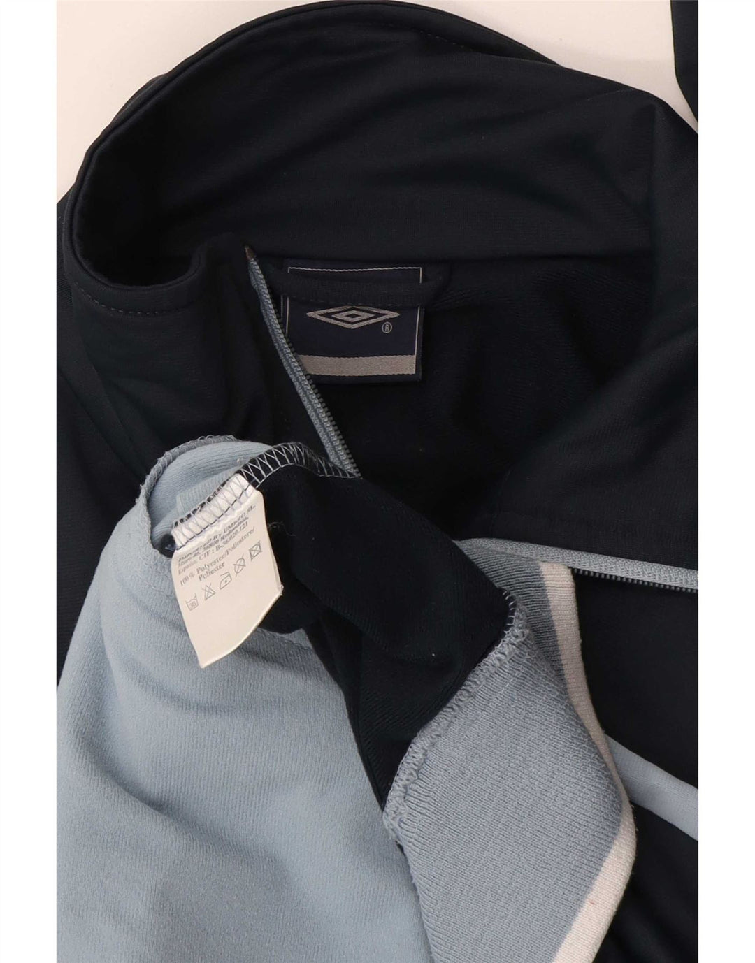 Giacca da tuta da donna Umbro UK 18 XL Poliestere color block blu navy