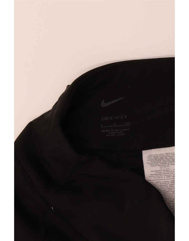 Leggings Nike Dri Fit da donna UK 8 Small Nero Poliestere