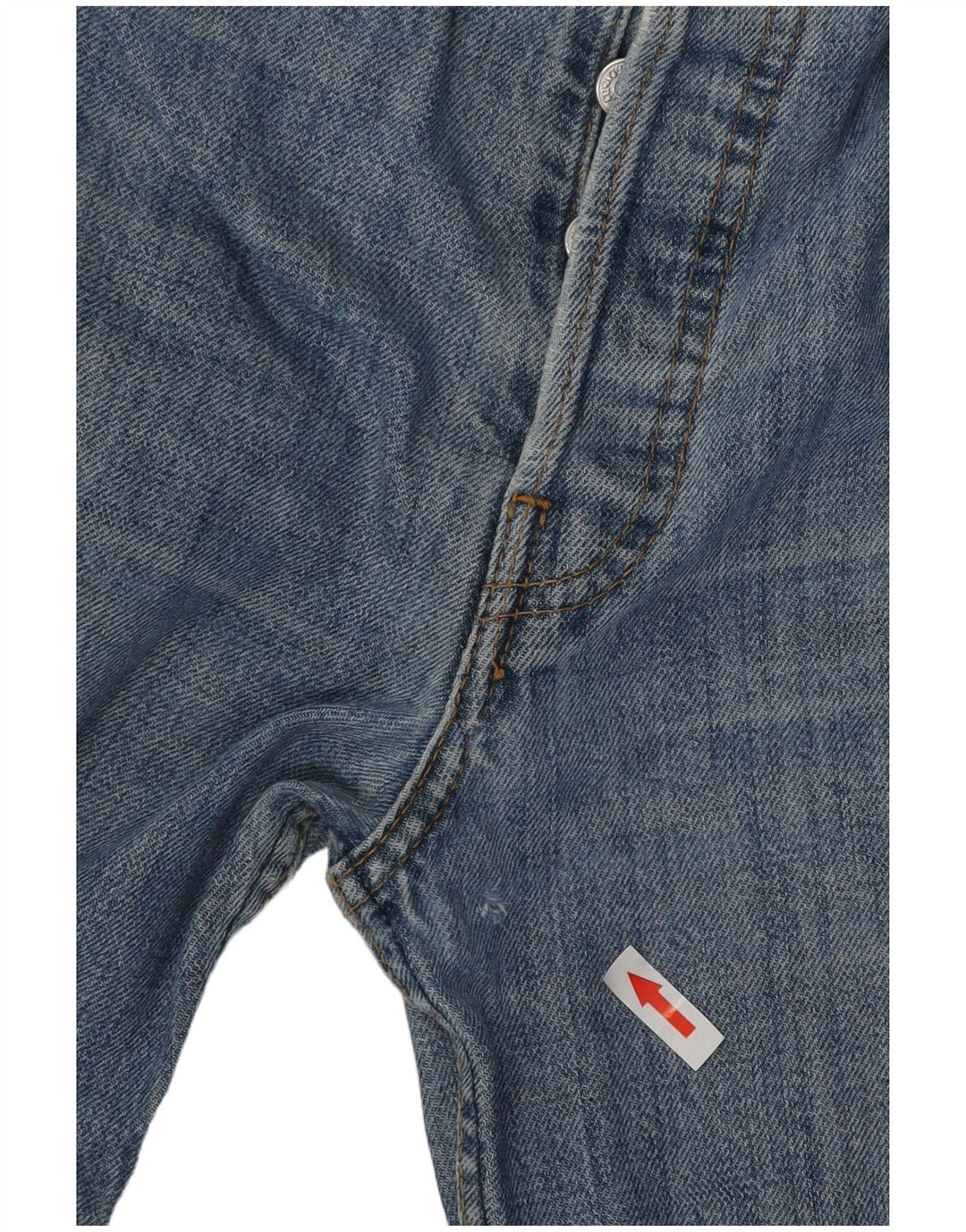 Levi's Uomo 501 Jeans dritti W38 L30 Cotone Blu