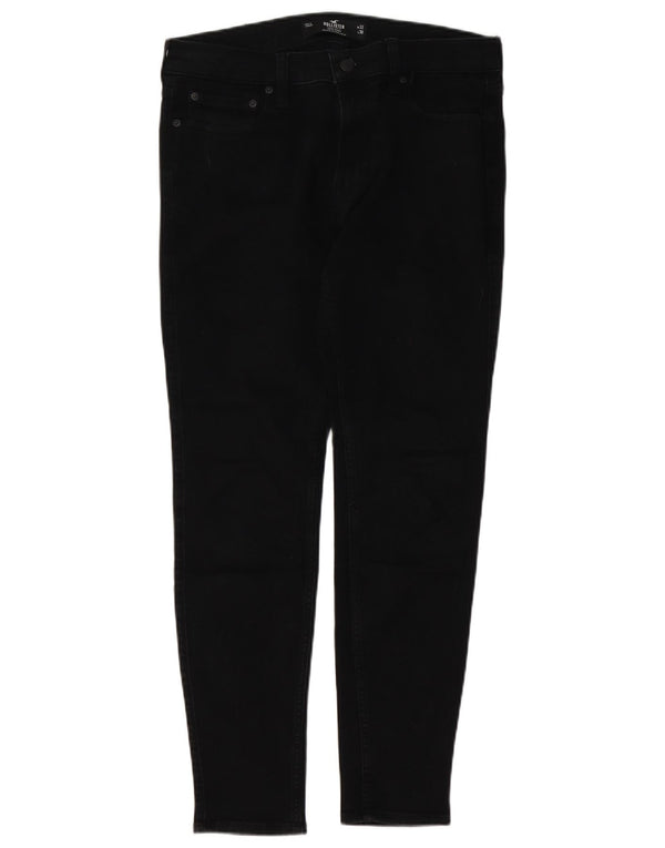 Jeans Hollister Uomo Super Skinny W32 L30 Cotone Nero