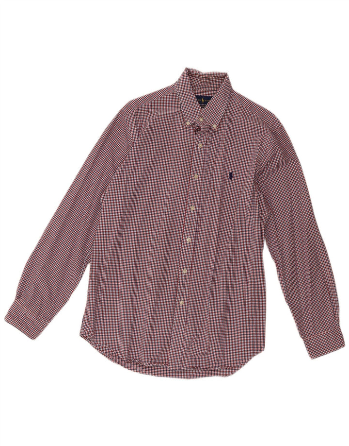Camicia Ralph Lauren da uomo a quadri dalla vestibilità classica, grande a quadretti multicolore