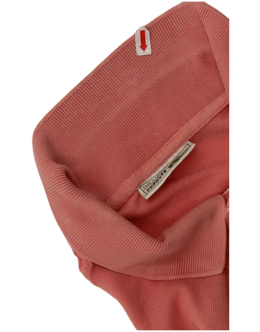 Polo da uomo LACOSTE taglia 4 cotone rosa medio