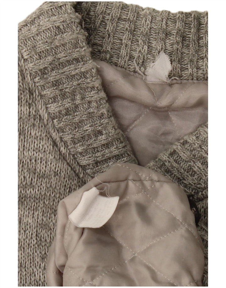 Maglione cardigan da uomo VINTAGE XL grigio