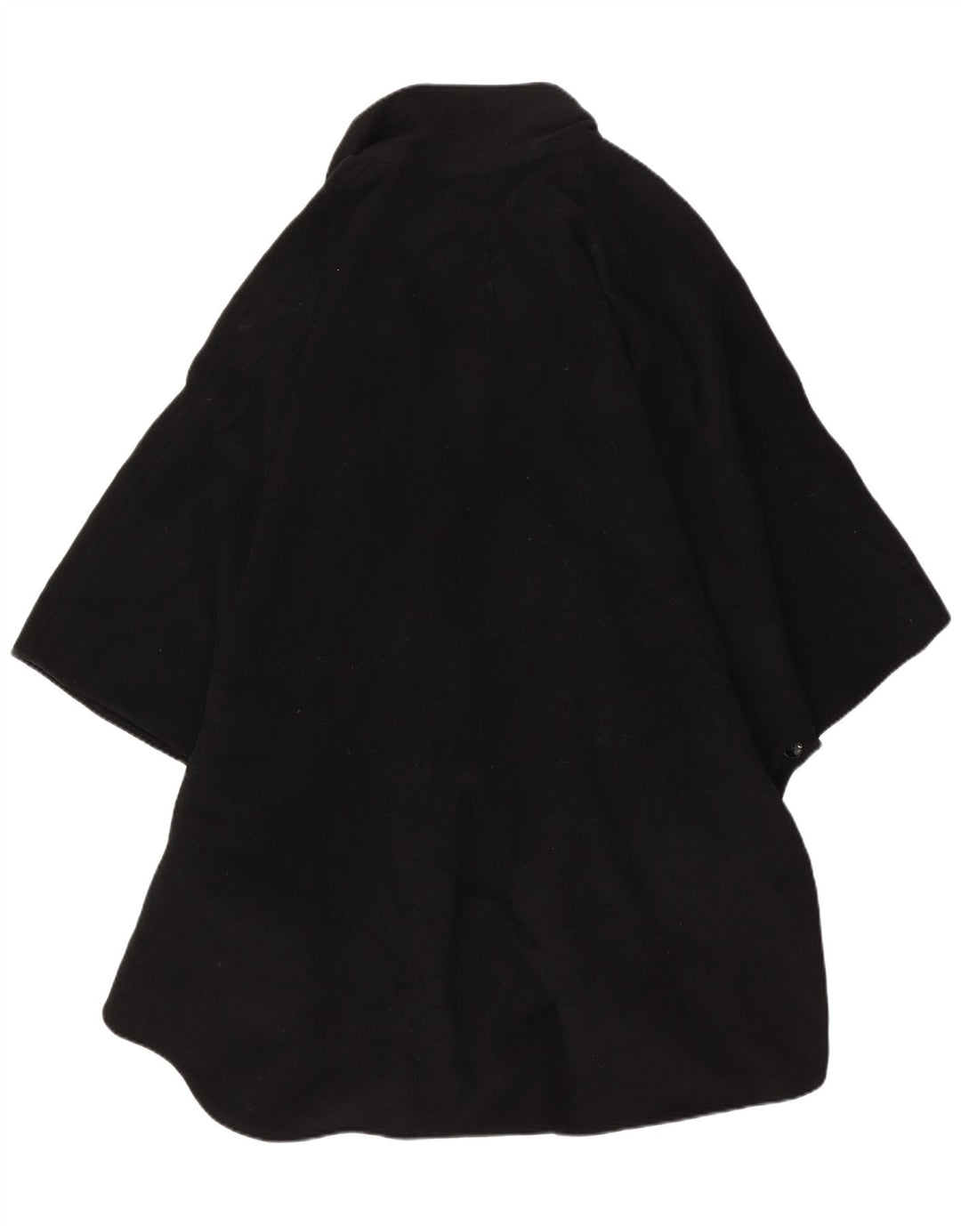 Cappotto poncho da donna Sportstaff taglia unica in lana nera
