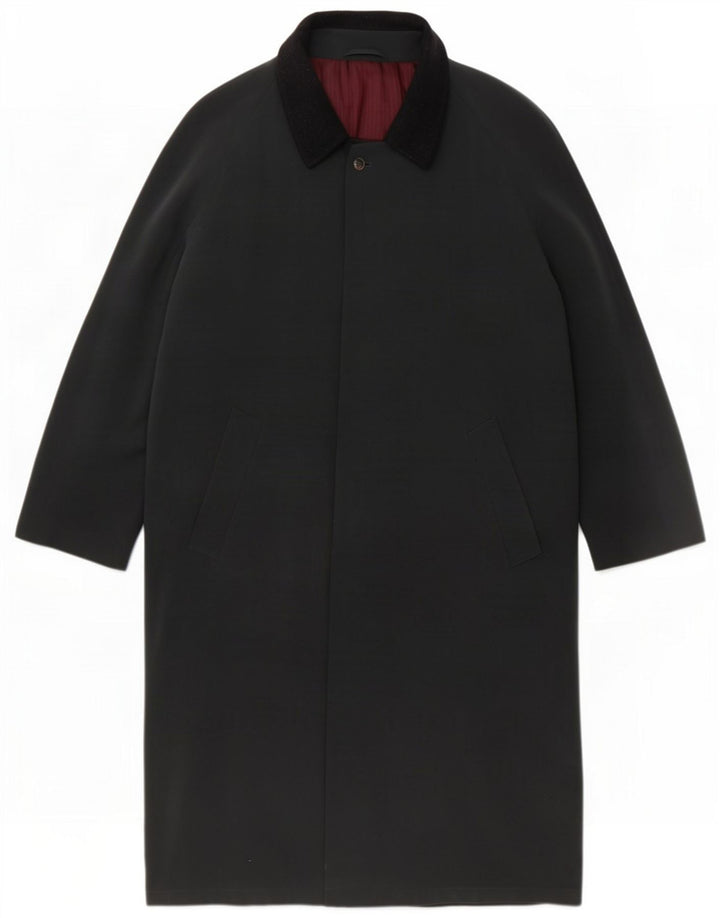 Bugatti Cappotto da uomo IT 56 3XL Nero Poliestere